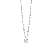 Mabina Girocollo punto luce con diamante lab-grown 553863